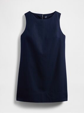Gap Linen-Blend Mini Shift Dress